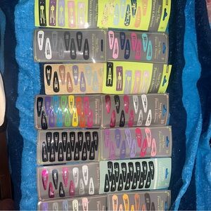 Assorted Color Snap Hair Clips - Multicolor Pack 132pc